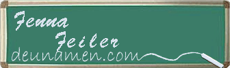 Fenna Feiler Visitenkarte